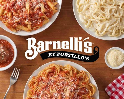 Barnelli's Pasta Bowl Menu in Naperville Pasta. . Barnellis menu
